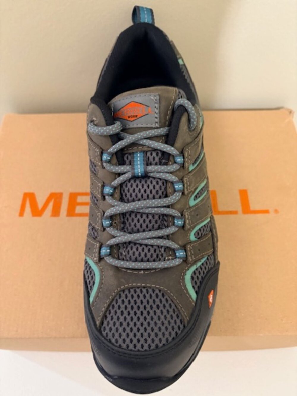 MERRELL Moab Vertex Vent Composite Toe Slip Resistant Work Shoes 9 Women’s NEW